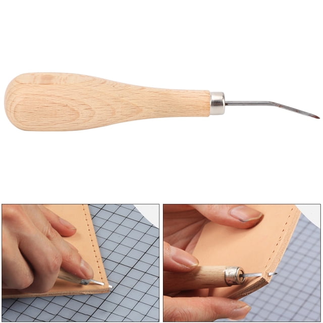 Herramienta para perforar cuero, punzón de acero en forma de rombo, punzón de acero en forma de rombo, herramienta para cuero elaborada con cuidado