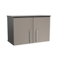 thumbnail image 5 of Inval Maestrik Laminate 1-Shelf Wall Mount Garage Cabinet, Taupe & Dark Gray, 5 of 12