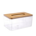 thumbnail image 1 of Clear Acrylic Rectangular Dispenser for Dryer Sheets and Tissues Multipurpose Home Organization, 1 of 7