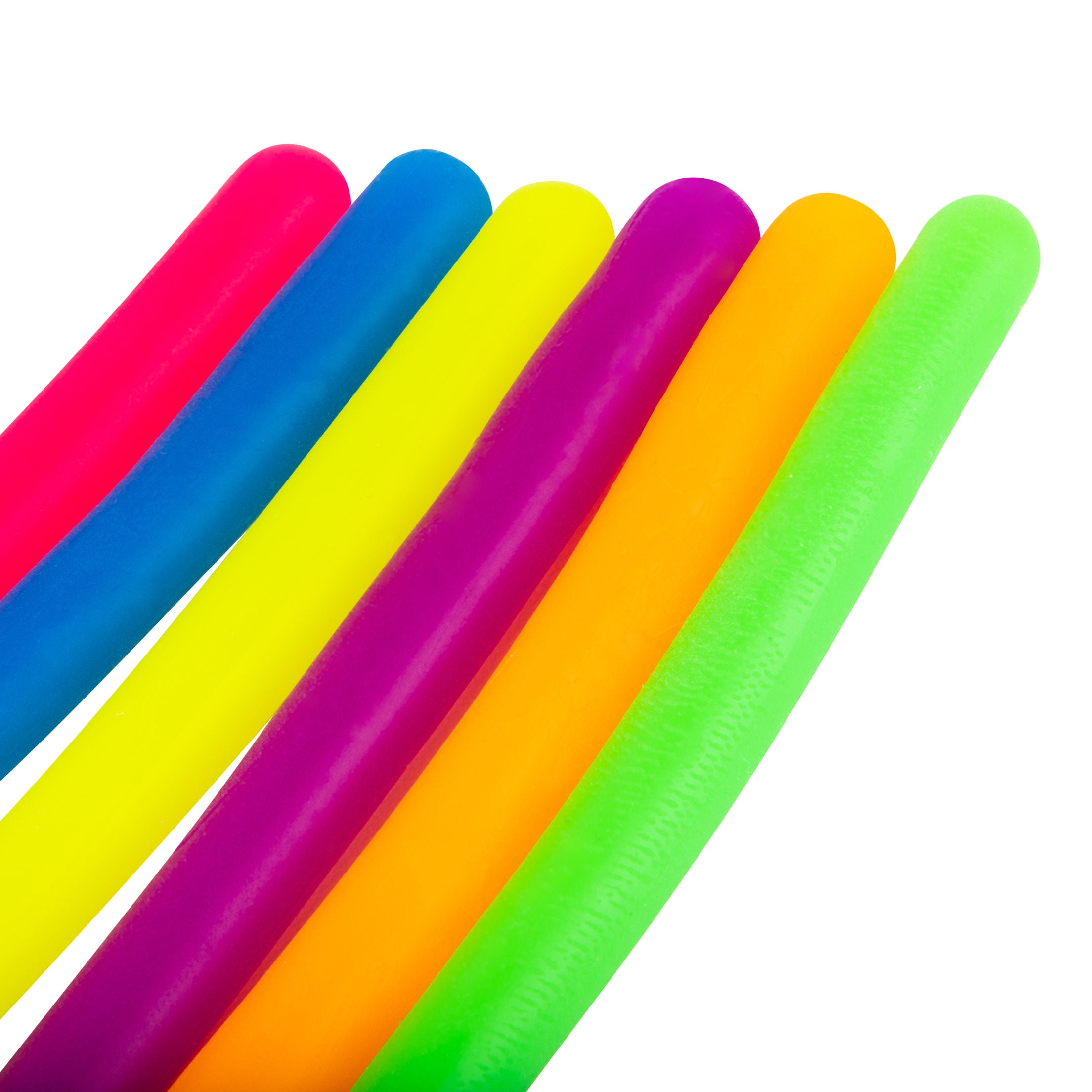Walmart Multicolor Stretchy Squishy Stress Relief Fidgets, Squeeze Toy, 6pk  (图3)