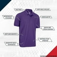 thumbnail image 3 of Premium Boys High Moisture Wicking Polo T Shirts, 3 of 5