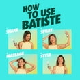 thumbnail image 6 of Batiste Dry Shampoo, Original Fragrance, Refresh Hair Between Washes, Waterless Shampoo, 6.35 oz, 6 of 15