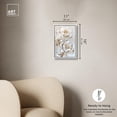 thumbnail image 5 of Lush Floral II Framed High-Gloss Acrylic Glass Wall Art New Floral Wall Art by Art Remedy, White Frame, 10 x 15, 5 of 7