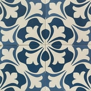 6" x 6" Aquarel Sirius Blue Matte Porcelain Tile (22 Piece - 5.5 sqft./Case)