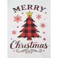 thumbnail image 5 of Christmas Family Pajamas Matching Set Long Sleeve Tops and Plaid Pants Set, 5 of 9