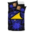 thumbnail image 3 of Juego de funda nórdica Tokelau - Bandera de Tokelau e hibisco, 3 of 3