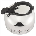 thumbnail image 4 of 60 Minute Counting Teapot Shaped Kitchen Cooking Alarm Clock Timer Mechanical, 4 of 6