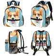 thumbnail image 4 of Corgi Dog Cute Book Bag with Adjustable Shoulder Strap, Large Capacity, Printed Design - Cute Accessories Backpack, 4 of 6