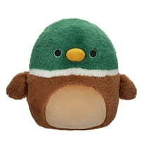Squishmallows Plush 12 inch Mallard Duck Fuzzamallows - Childs Ultra Soft Stuffed Toy