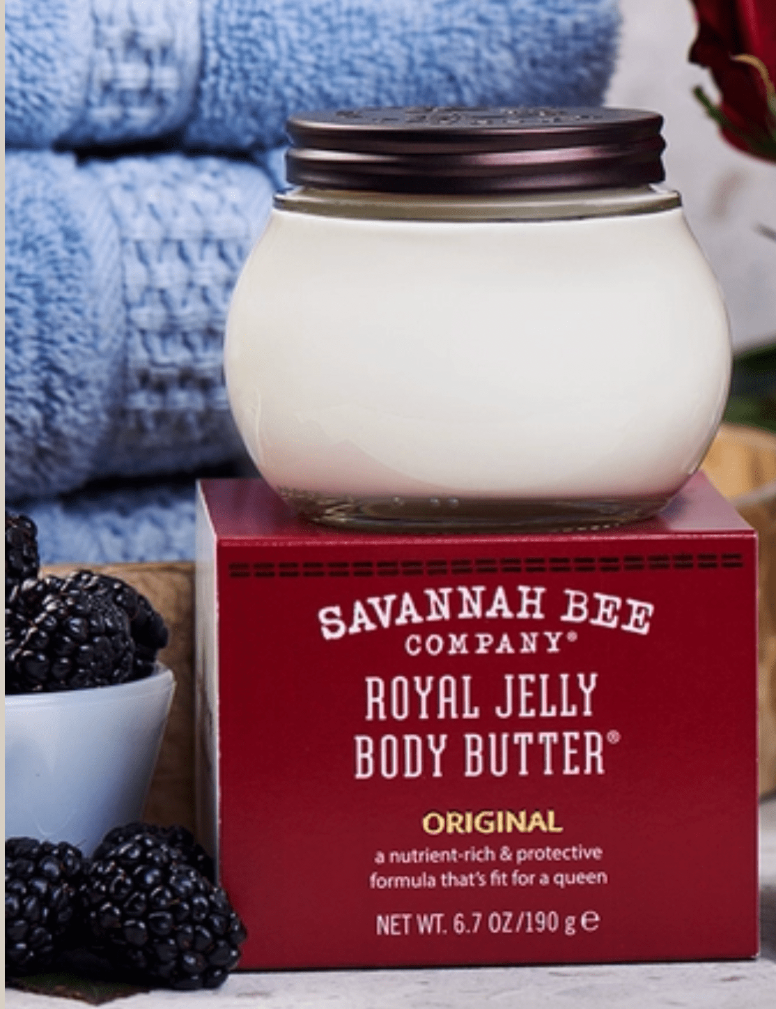 Savannah Bee Royal Jelly Body Butter - 6.7 oz jar