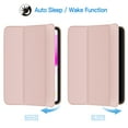 thumbnail image 6 of JETech Case for iPad (A16) 11th/10th Generation (2025/2022), Slim Stand Hard Back Shell Cover with Auto Wake/Sleep (Rose Gold), 6 of 6