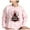 Pink#7, variant on SwiftWear Pink Christmas Themed Crewneck Pullover Sweatshirt for Women - Holiday Print Long Sleeve Tops Cozy No-Hood Design with Festive Graphic