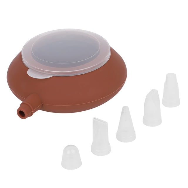 TOPINCN Silicone Baking Pot,1Pc Large Silicone Macaron Mold Pot Baking Decorating Pastry Cream Cake Nozzle Tool ,Baking Mold
