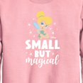 thumbnail image 2 of Tinker Bell - Small But Magical - Toddler And Youth Crewneck Fleece Sweatshirt, 2 of 4