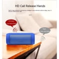 thumbnail image 4 of Altavoces Bluetooth portátiles Altavoz inalámbrico Altavoz Bluetooth HiFi portátil al aire libre calidad de sonido HD música columna inalámbrica azul, 4 of 5