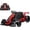 Red, variant on 24V Electric Drift Go-Kart, 2x150W Motors, Up to 8 MPH, Switchable Drift/Sport Modes, Adjustable Frame, LED Lights, Safety Belt, 110 Lbs