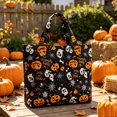 thumbnail image 3 of Halloween Quilted Tote Bag,Reusable Shopping Tote Large Capacity Trick or Treat Bag Fall Gift for Women Daily Commute Travel Shoulder Strap Handbag, 3 of 5