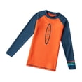 thumbnail image 4 of Kids Surf Beach Sunsuit Swim  de manga larga shamjiam Top de traje de baño de manga larga, 4 of 9