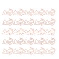 thumbnail image 1 of 25pcs Créatif Signet Clips Belle en Forme de Chat Trombones Fournitures de Bureau, 1 of 7