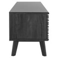 thumbnail image 6 of SAFAVIEH Esma 2 Shelf Media Stand, Distressed Black (58.7 in. W x 15.2 in. D x 18.6 in. H), 6 of 16