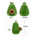 thumbnail image 4 of Peluche Capibara Y Aguacate 45cm Juguete Niños Regalo Mujer Xtellar verde, 4 of 4