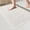 White, variant on Upgraded Waffle Bath Mat, Super Absorbent Non Slip Bath Mats for Bathroom Floor, Machine Washable Bathroom Rugs with Tassels, Rubber Backed Bathroom Mats, Ultra Soft, 17" x 24", Khaki
