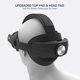 thumbnail image 4 of Correa cómoda para la cabeza para Meta Quest 3, correa de repuesto ligera Accesorios, reduce la presión sobre la cara Cómoda y práctica Gafas de realidad virtual con diseño abatible, 4 of 6