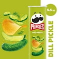 thumbnail image 2 of Pack Of 3 Pringles Dill Pickle Potato Crisps Chips, 5.5 oz (Package May Vary), 2 of 5