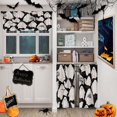 thumbnail image 6 of Ghost Cute Halloween Kitchen Window Curtains Valance and Tier Set 36 Inch, Funny Spooky Vintage 3 Piece Window Treatment Tiers for Living Room Bedroom Kitchen Decor Drapes, 6 of 6