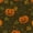 Color 2, variant on Halloween Fall Theme Peel and Stick Wallpaper 23.6in x 9.8ft Vintage Orange Red Floral Damask Contact Paper for Living Room Kitchen Cabinets Party Decor