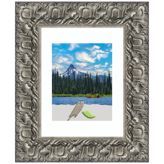 Silver Luxor Wood Picture Frame, Photo Frame, Art Frame