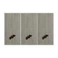 thumbnail image 2 of Set de toallas de algodón bordadas para Halloween | 3 Pack de toallas de baño blandas absorbentes | Negro Amarillo Gris Blanco | 2,62 PIES | 80x35cm | Toallas de spa decorativas para el hogar Comfort, 2 of 6