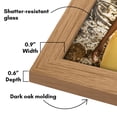 thumbnail image 2 of Americanflaf 10 Pack Picture Frame with Shatter-Resistant Glass 8x10, 5x7, 4x6 Gallery Wall Signature - Dark Oak, 2 of 6