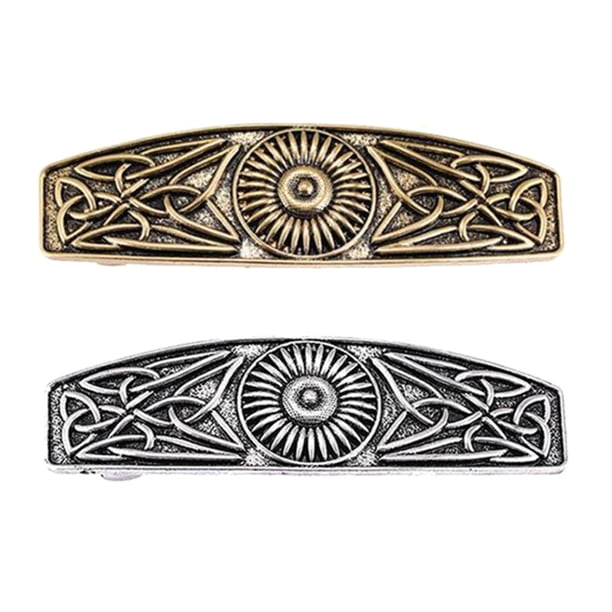 2x Soporte de pasador francés de estilo retro Pinza de pelo Pinza 3 Sunnimix pasadores de pelo retro de las mujeres