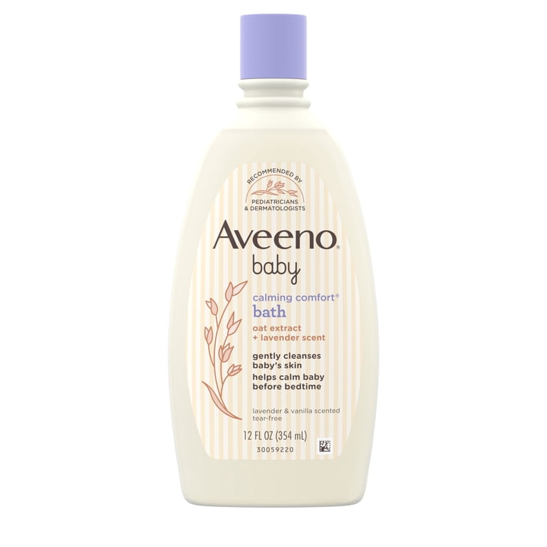 Aveeno Baby Calming Comfort Bath & Body Wash, Lavender photo 1
