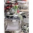 thumbnail image 5 of Outdoor Tablecloth with Umbrella Hole for Patio/Picnic/Party/Camping, Sage Green Black Geometric Waterproof Table Cloth Round Cover Washable, Modern Art Abstract Grey Line (Dia 60"), 5 of 8