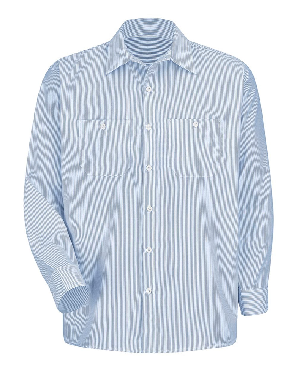 Red Kap Industrial Stripe Work Shirt 