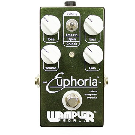 Wampler Pedals Euphoria Overdrive Effects Pedal (Best Overdrive Pedals Ever)