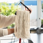 Libman All-Purpose Cotton Wet Mop Refill Clip-on Head, 14 oz