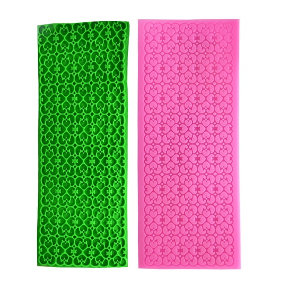FOMIYES Baking Molds Silicone Pink 1Set