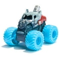 thumbnail image 4 of Monster Jam, Marvel Mini 1:87 Scale Monster Truck 3-Pack (Thor, Black Panther, Iron Man), 4 of 8