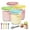 NC500, variant on Ice Cream Pint Container 4-Pack , Replacement for Ninja Creami Pints and Lids,16oz Cups Compatible with NC301 NC300 Series Ice Cream Makers, Dishwasher Safe with 4 Ice Cream Scoops