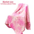 thumbnail image 6 of Up to 70% Off Blanket Hwkond Flannel Blanket Four Seasons Universal Single Printing Thickened Blanket Office Lunch Break Cover Blanket Conditioning Nap Blanket,127x153cm, 6 of 6