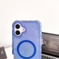 thumbnail image 6 of Allytechgroup Phone Case for Apple iPhone 16, Compatible with MagSafe Stylish iPhone 16 Case with Glitter Bling Design, Shockproof Dual Layer iPhone 16 Cover, Clearblue, 6 of 9