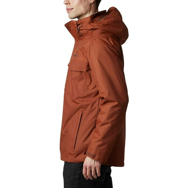 Columbia Mens Timberline Triple Interchange Winter Jacket XX Large Dark Amber