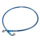 thumbnail image 1 of AN3 M10 Coche Hidráulico Freno Línea Aceite Manguera Tubería Accesorio 28° 90° Azul 80cm Unique Bargains cables de freno para deportes motorizados, 1 of 7