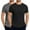 B- Black/Dark Grey -2 Pack, variant on COOFANDY Men's Crew Neck T-Shirts Short Sleeve 2 Pack Casual Summer Slim Fit Basic Tee Shirt