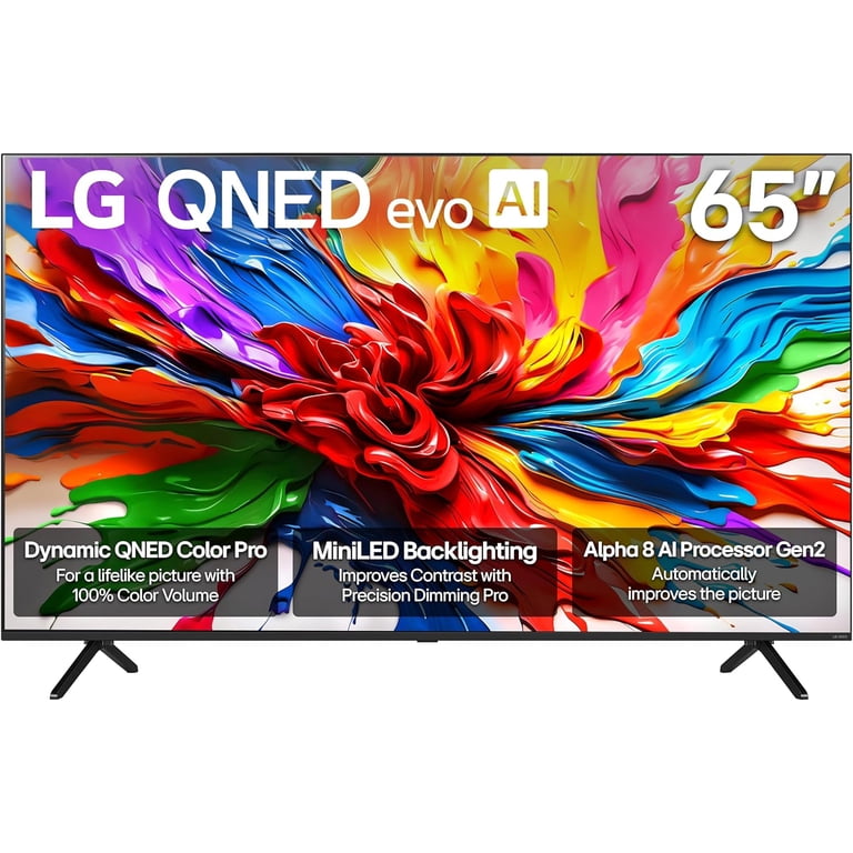 LG テレビ 65インチ LG 65QNED92AUA 65 Inch 4K QNED Mini LED evo AI Smart TV with a JBL
