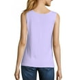 thumbnail image 3 of Hanes Débardeur en Coton mini-Nervuré pour Femmes, 2TG, Lavage Lilas, 3 of 3