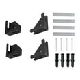 thumbnail image 1 of Soporte de pared para tableta, accesorio multifuncional de oficina, paquete de 4 para almacén Negro, 1 of 9